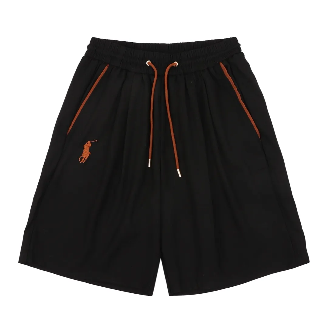 P300 Ralph Lauren/Ralph Lauren War Horse Embroidered Tencel Linen Casual Shorts Size: XS-L